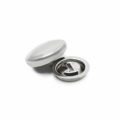 Dritz Half Ball Cover Buttons, Nickel Buttons & Cover Buttons
