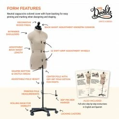 Dritz Dress Forms My Double Designer Adjustable Dress Form