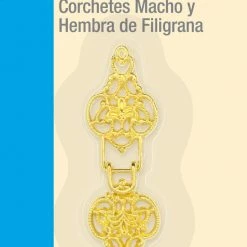 Dritz Filigree Hook & Eye, 1 Pc, Gold Hooks & Eyes