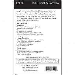 Indygo Junction Tech Pocket & Portfolio Pattern, PDF Download Purses & Accessories
