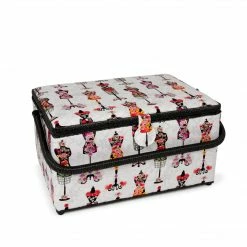Dritz Rectangular Sewing Basket, XL Sewing Baskets & Storage