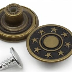 Dritz Jean Buttons, 6 Pc Buttons & Cover Buttons