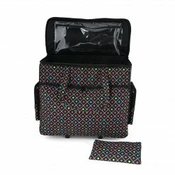 Dritz Sewing Baskets & Storage Sewing Machine 2-Wheel Tote