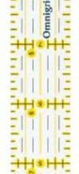 Omnigrid Rectangle Ruler Quilting Rulers
