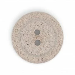 Dritz Recycled Macadamia Round Button, 34mm, Beige-Camel 8 Dritz Recycled Macadamia Round Button, 34mm, Beige-Camel