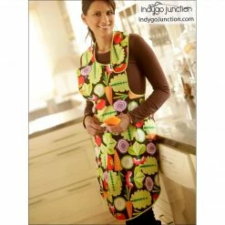 Indygo Junction Aprons Asymmetrical Apron Pattern, PDF Download