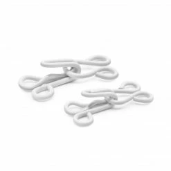 Dritz Hooks & Eyes, 20 Pc, White