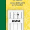 Dritz Pins, Needles & Tacks Machine Quilting Needles, Size 11 (75), 4 Pc