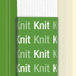 Dritz 1" Knit Non-Roll Elastic, White, 30"