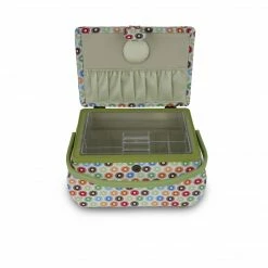 Dritz Curved Sewing Basket, Large Sewing Baskets & Storage