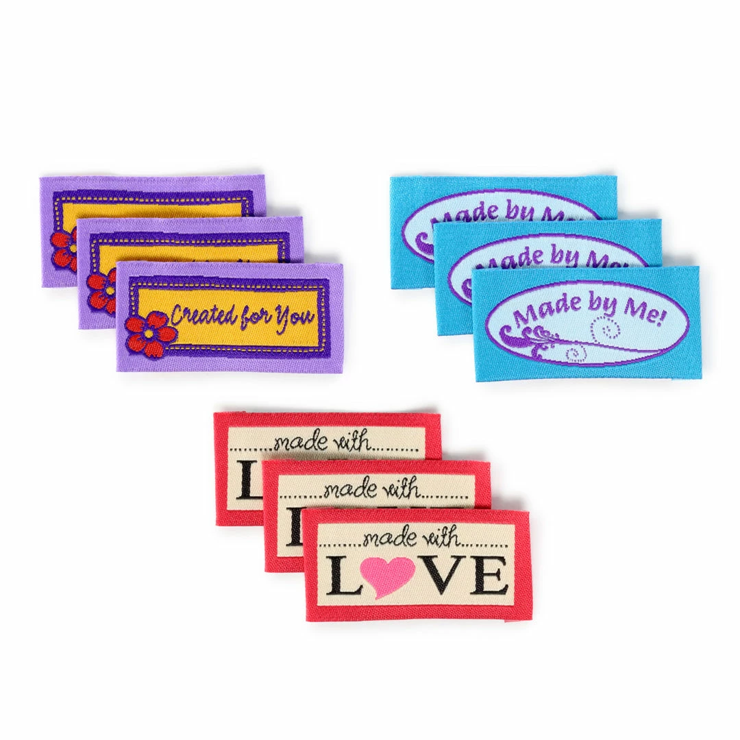 Dritz Lettering & Embellishments Sew-on Woven Quilt Labels, Assorted, 9 Pc 5 Dritz Lettering & Embellishments Sew-on Woven Quilt Labels, Assorted, 9 Pc