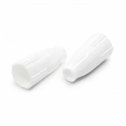 Dritz Plastic Cord Pulls, White, 2 Pc