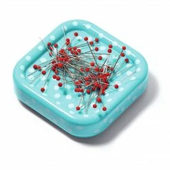 Prym Magnetic Pin Cushion With 100 Glass Head Pins