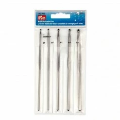 Prym Crochet Hook Set, Gunmetal, 2.5-5mm Crochet Hooks