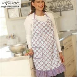 Indygo Junction Gathered-to-Fit Apron Pattern, PDF Download Aprons