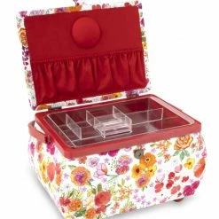 Dritz Curved Sewing Basket, Large Sewing Baskets & Storage