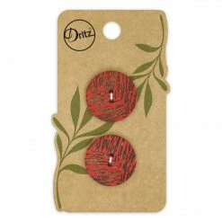 Dritz Sustainable Coconut Round Button, 23mm, 2 Pc Buttons & Cover Buttons