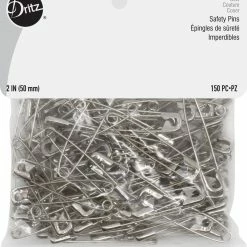 Dritz Pins & Accessories 2" Safety Pins, Nickel 13 Dritz Pins & Accessories 2