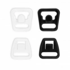 Dritz Nursing Bra Clips, Black & White, 4 Sets