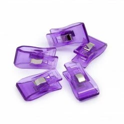 Dritz Fabric & Craft Clips, Purple, 12 Pc 12 Dritz Fabric & Craft Clips, Purple, 12 Pc