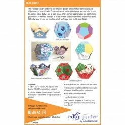 Indygo Junction Faceted Spheres & Bowl Fabriflair Pattern