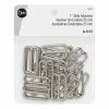 Dritz 1" Slide Adjusters, Nickel, 24 Pc 2 Dritz 1" Slide Adjusters, Nickel, 24 Pc