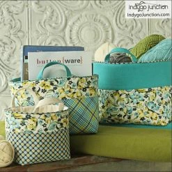 Indygo Junction Home & Storage Banded Nesting Baskets Pattern