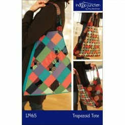 Indygo Junction Trapezoid Quilted Tote Pattern, PDF Download Purses & Accessories