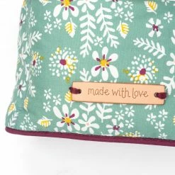 Dritz Rectangle Leather Label