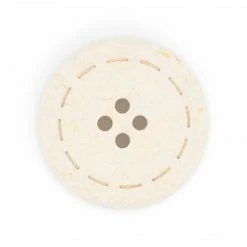 Dritz Recycled Cotton Round Stitch Button, 25mm, 2 Pc Buttons & Cover Buttons 31 Dritz Recycled Cotton Round Stitch Button, 25mm, 2 Pc Buttons & Cover Buttons