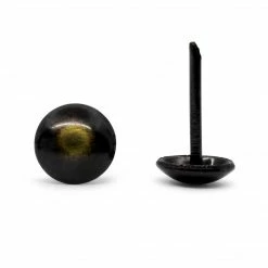 Dritz 3/8" Decorative Nails, Black & Gold, 24 Pc Decorative Nails & Tacks