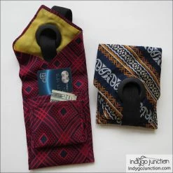 Indygo Junction Recycled Tie Pocket Pouch Pattern, PDF Download
