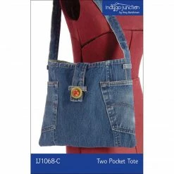 Indygo Junction Purses & Accessories Two Pocket Tote Digital Pattern, PDF Download