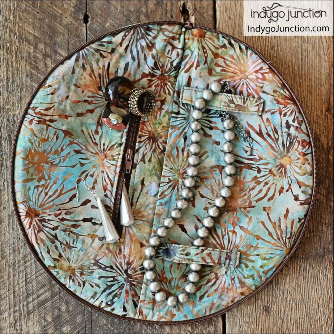 Indygo Junction Purses & Accessories Store And Go Zipper Case Pattern 4 Indygo Junction Purses & Accessories Store And Go Zipper Case Pattern