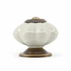 Dritz Ceramic Scallop Knob