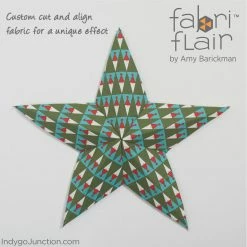 Indygo Junction Crafts & Toys Wall Art Star Fabriflair Pattern