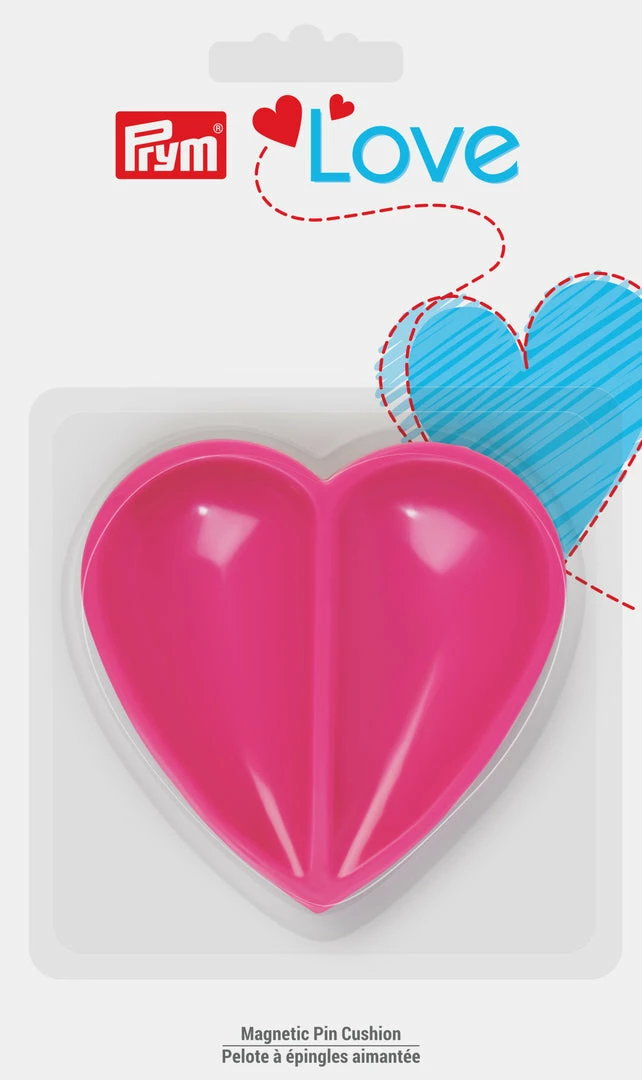Prym Magnetic Heart Pin Cushion Pins & Accessories 3 Prym Magnetic Heart Pin Cushion Pins & Accessories