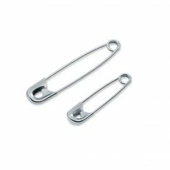 Dritz Safety Pins, Assorted Sizes, Nickel, 10 Pc Pins & Accessories