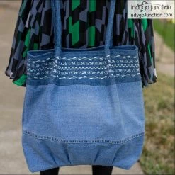 Indygo Junction Purses & Accessories Stitched Top Tote Pattern, PDF Download