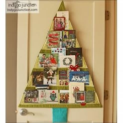 Indygo Junction Christmas Card Holder Trees Pattern