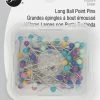 Dritz Outlet 1-1/2" Long Ball Point Pins, 75 Pc
