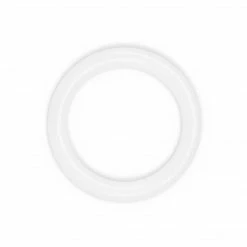 Dritz 3/4" Plastic Rings, White, 24 Pc Curtain Grommets & Rings