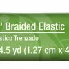 Dritz 1/2" Braided Elastic, Black