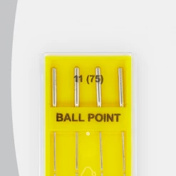 Dritz Ballpoint Machine Needles, 4 Pc
