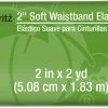 Dritz 2" Soft Waistband Elastic, 2 Yd