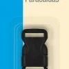 Dritz Buckles 1/2" Parachute Buckle, Black