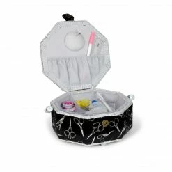 Dritz Octagon Sewing Basket, Small
