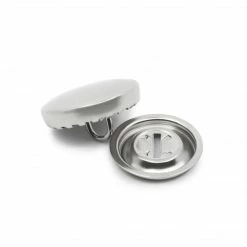 Dritz Half Ball Cover Buttons, Nickel Buttons & Cover Buttons