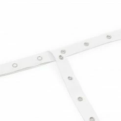 Dritz Snap Tape With Metal Snaps, White, 12 Yd