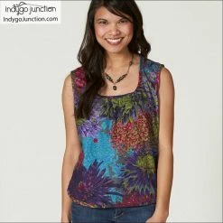 Indygo Junction Everyday Tank Pattern Apparel
